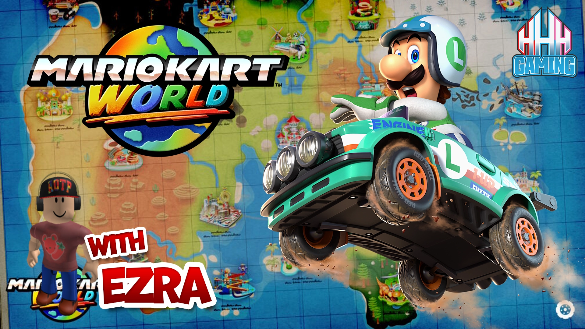Mario Kart World playlist cover